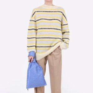 Acne Studios Striped Alpaca and Mohair Wool Striped Sweater size xxs